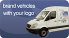 Brand vehicles with your logo